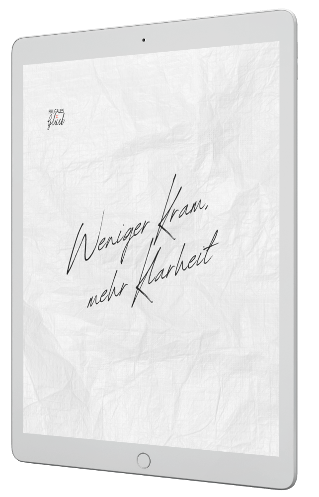 Onlinekurs Weniger Kram, mehr Klarheit